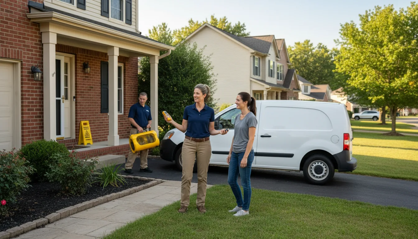 Water restoration image for Mold Remediation in Gardendale, TX